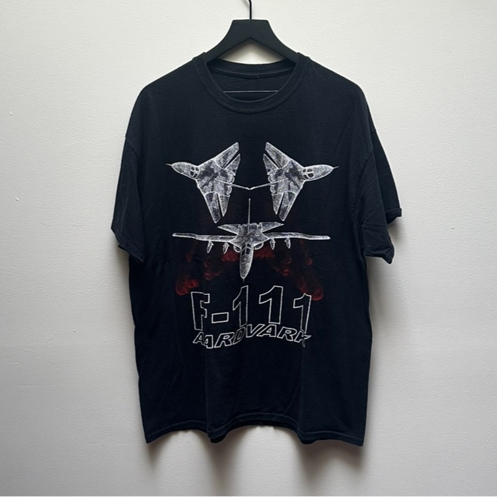 Vintage Y2K F-111 Fighter Jet T-Shirt